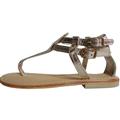 ChilliKids Pale Gold Leather Sandal 27